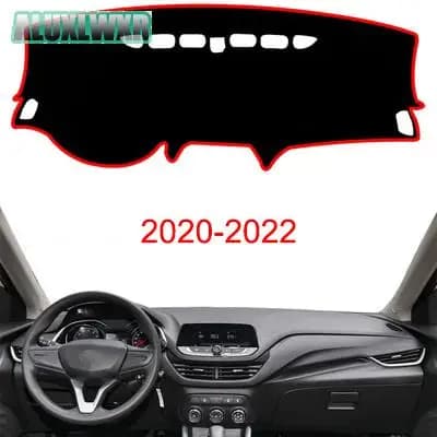Car Dashboard Avoid Light Pad Instrument Platform Desk Cover Mats Carpets Auto Accessories for Chevrolet Onix 2016 to 2022
