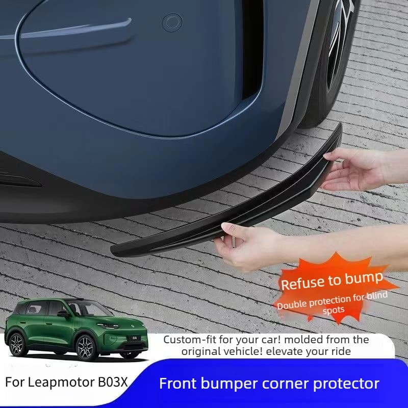 For Leapmotor B03X Front Bumper Collision Bag Corner Protection Collision Bar Front Face Modified Accessories