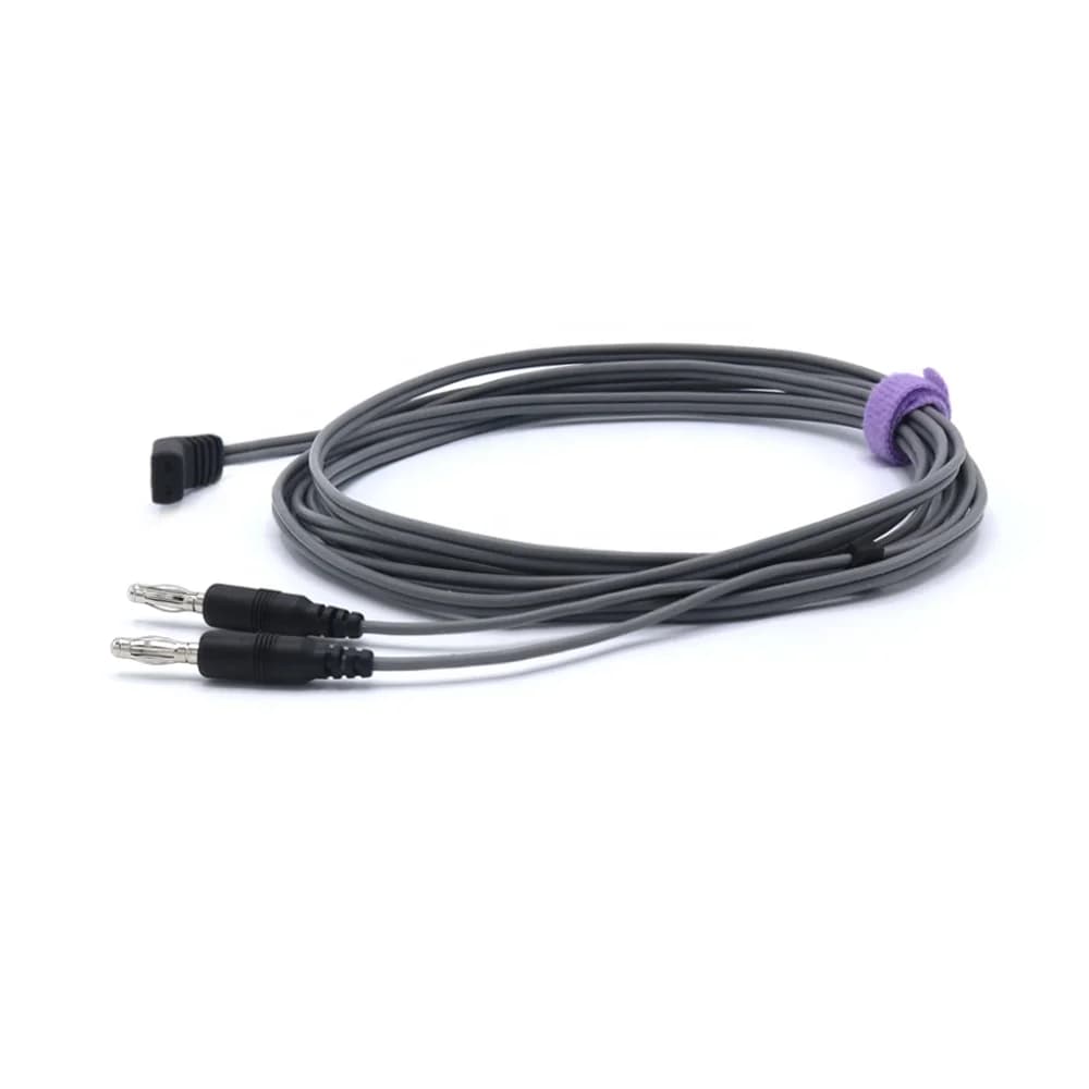 Reusable Bipolar Clamp Cable 3M Highly Flexible Silicone Coated Cable