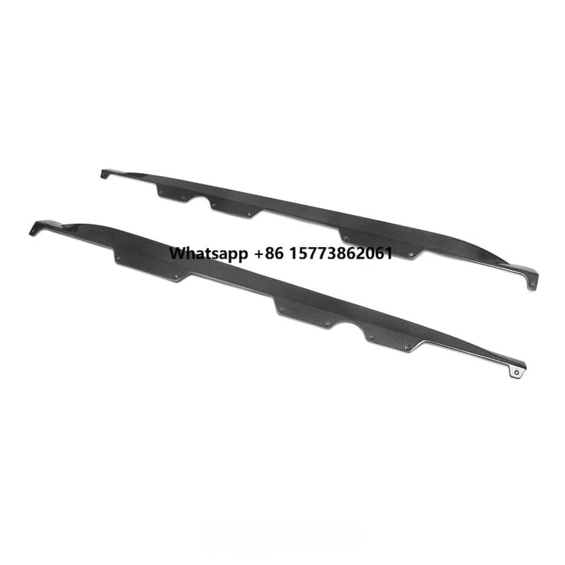 Carbon Fiber Parts Body Kit Side Skirt for  GT GTS C190