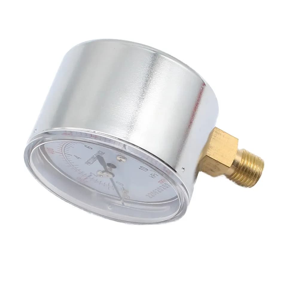 C5 Diaphragm Pressure Gauge YE60 10KPa Gas Meter Overpressure Protected Micropressure Meter Kpa Meter