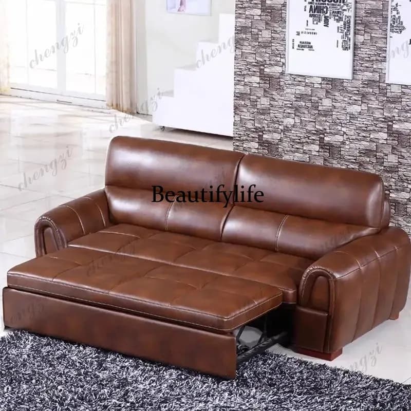 Brown Luxury Living Room Sofas 3 Seater Aesthetic Sleeper Lounge Sofa Bed Floor Modern Nordic Sofa Wohnzimmer Furniture Home