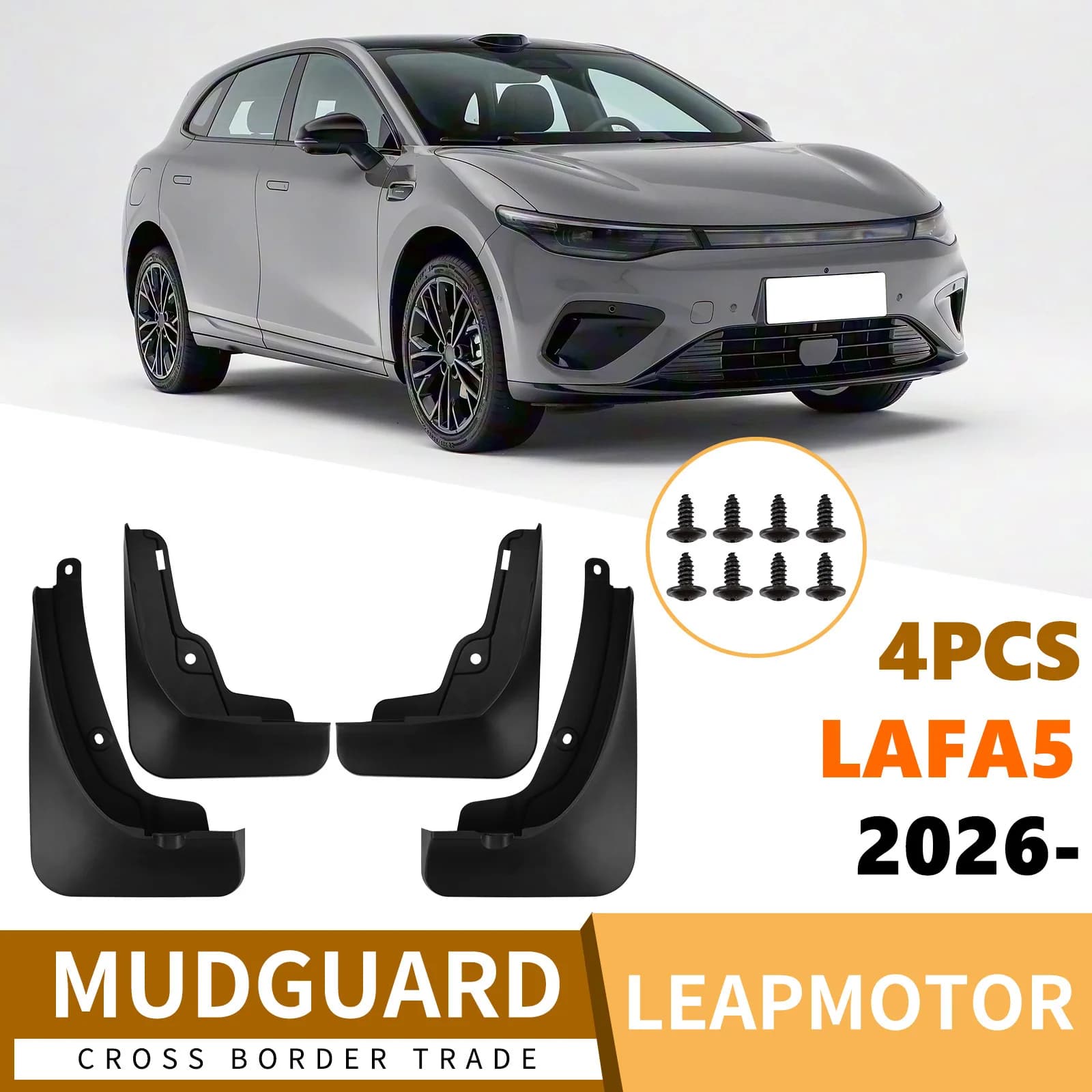 For Leap Motor Lafa5 2026 car tire fender skin car fender fender flares mud flaps car accessories