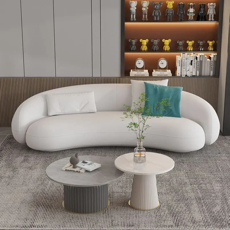 Italian Cushion Sofa Double Floor Apartment Lounge Comfortable Sofa Living Room Design Muebles Para El Hogar Home Accessories