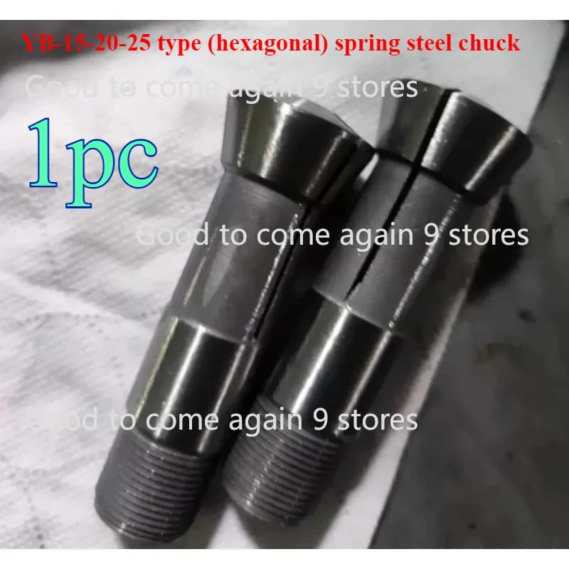 1pc Best-selling Model YB15/20/25 Type Automatic Lathe External Thread Collet Hexagon Hole 1.0-25.5mm
