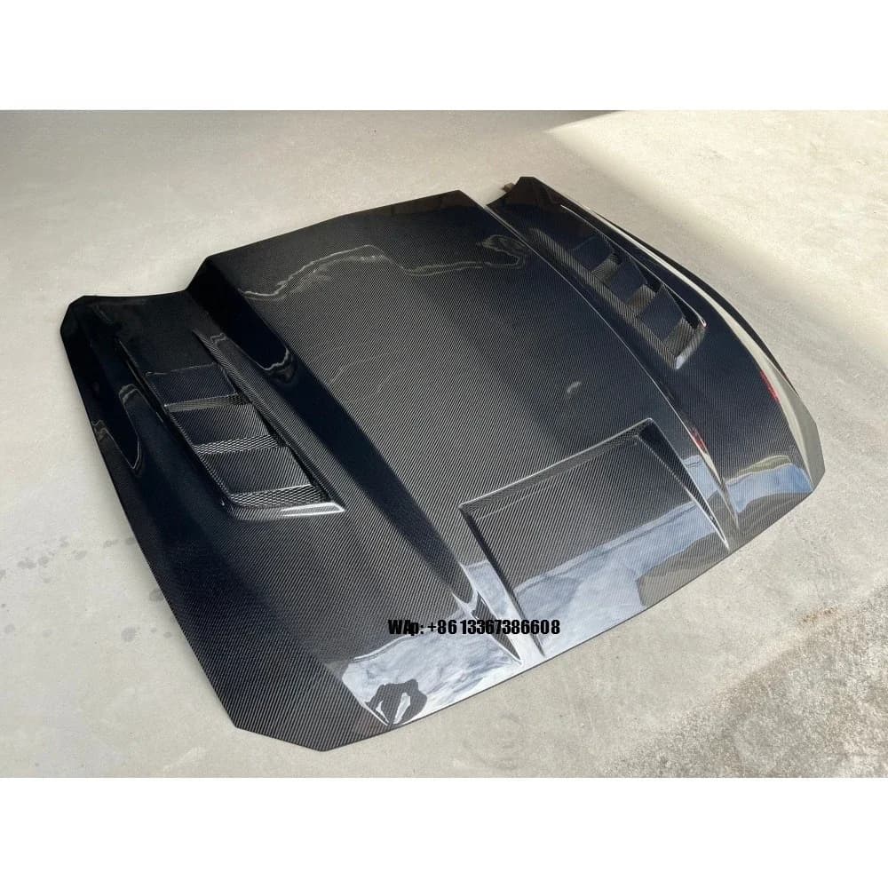 S650 Mustang TF Style Carbon Fiber Hood for Mustang Gen7 S650 2024+