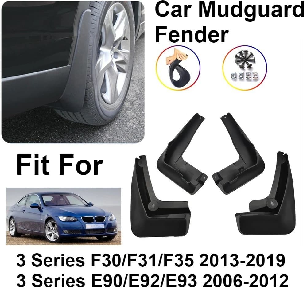 3 Series E90/E92 Car Mudguard Fender 2006-2012 ,F30 Splash Guard Fit for BMW 3 Seris, Aftermarkets Car Accessories