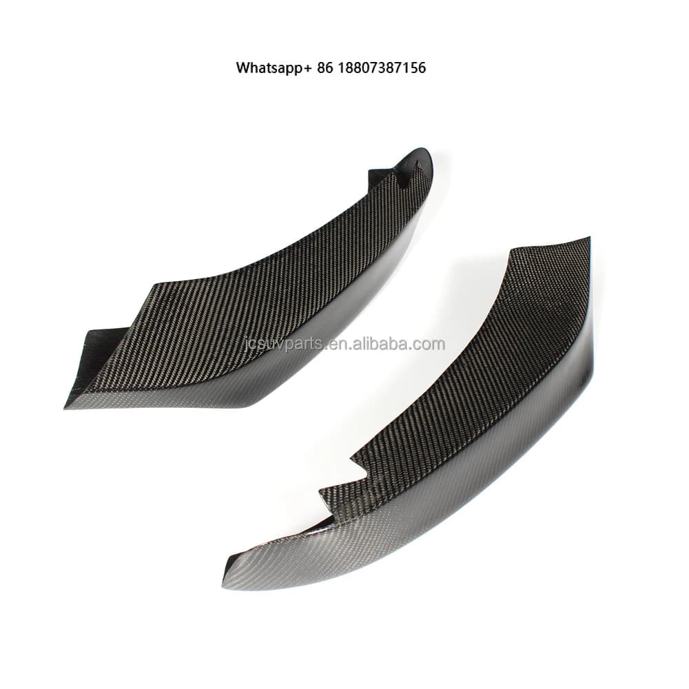 F32 F33 F36 435i M-Tech Carbon Fiber Front Splitter forBMW 4 Series 2014UP Front Bumper Chin