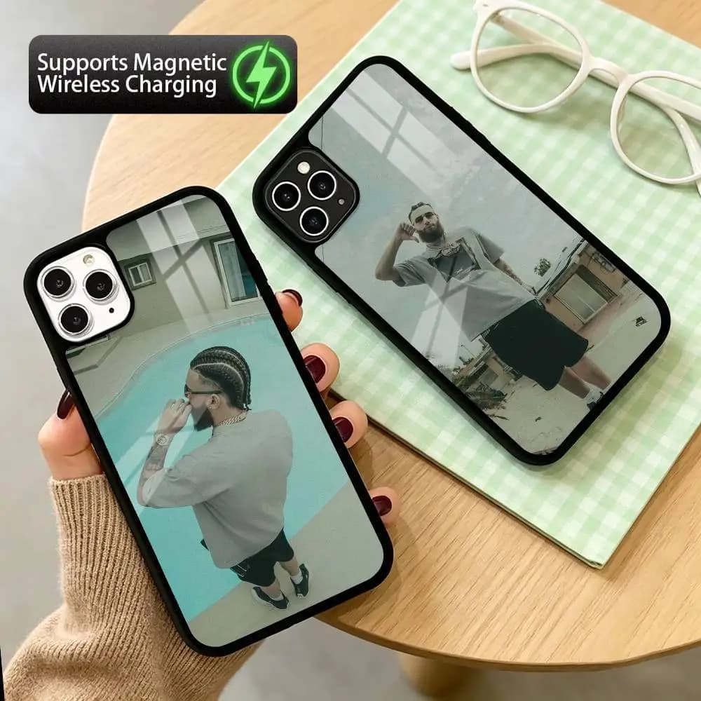 Rapper H-Hades 66  Phone Case For iPhone17,16,15,14,13,12,11 Plus,Pro Compatible with magnetic wireless charging