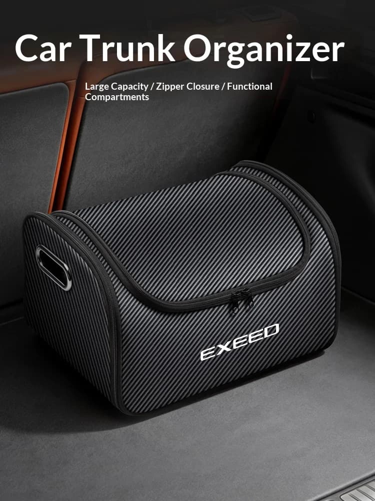 Car Trunk Organizing And Storage Box Large-capacity organizing and storage bag For Exeed LX VX TXL RX Sterra Automotive supplies