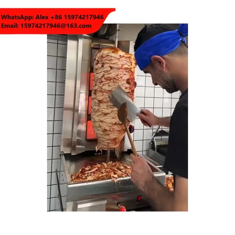 Rotating Barbecue Machine - Gas/Electric Rotisserie For Whole Chicken/Pig