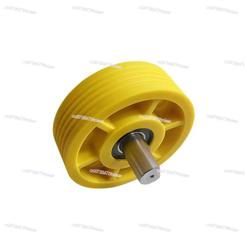 Elevator Guide Wheel, Car Top Wheel, Elevator Opposite  Reverse Rope  Nylon , Villa Elevator Pulley