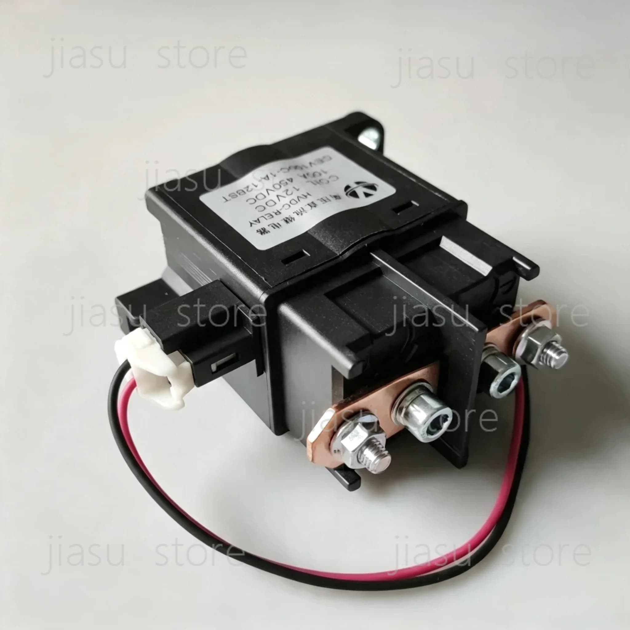 DC High Voltage Contactor 450VDC Vacuum Seal Automobile Relay for Electric Vehicle Power Supply Control