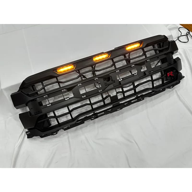High Quality Custom Auto Part-Factory Direct 24 for Ford Shelby Raptor R New Condition ABS Material Grille Accessory