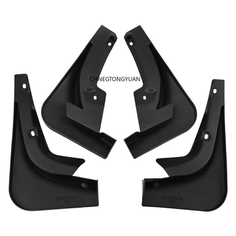 For Haval Dargo with Pedal 2021-2023 Mudguards Fenders Black Material Auto Tire Protection Vehicle Exterior Styling Accessory