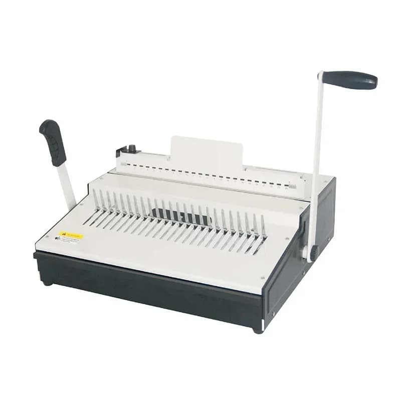Loose-leaf desk calendar album comb binding machine