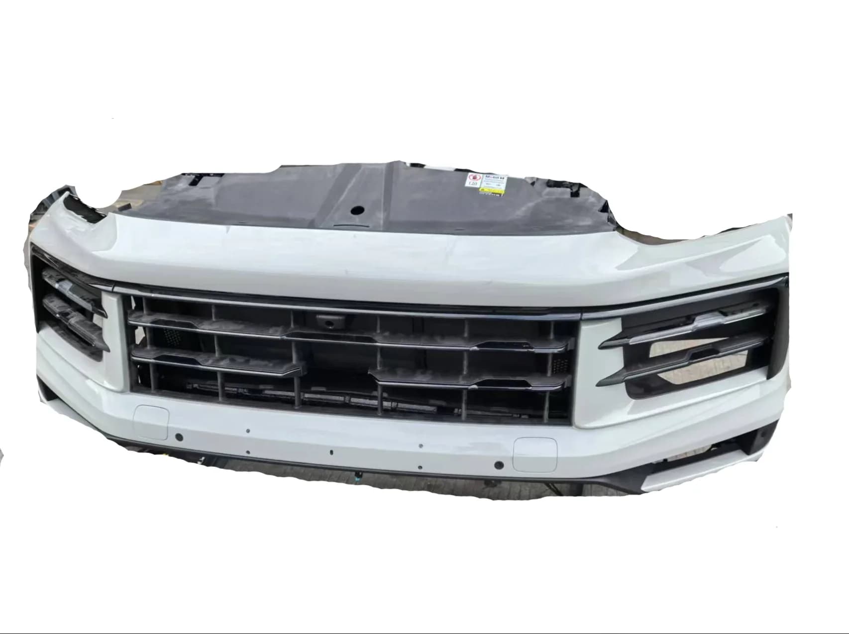 2019-2023  front bumper grille assembly plastic front nozzle