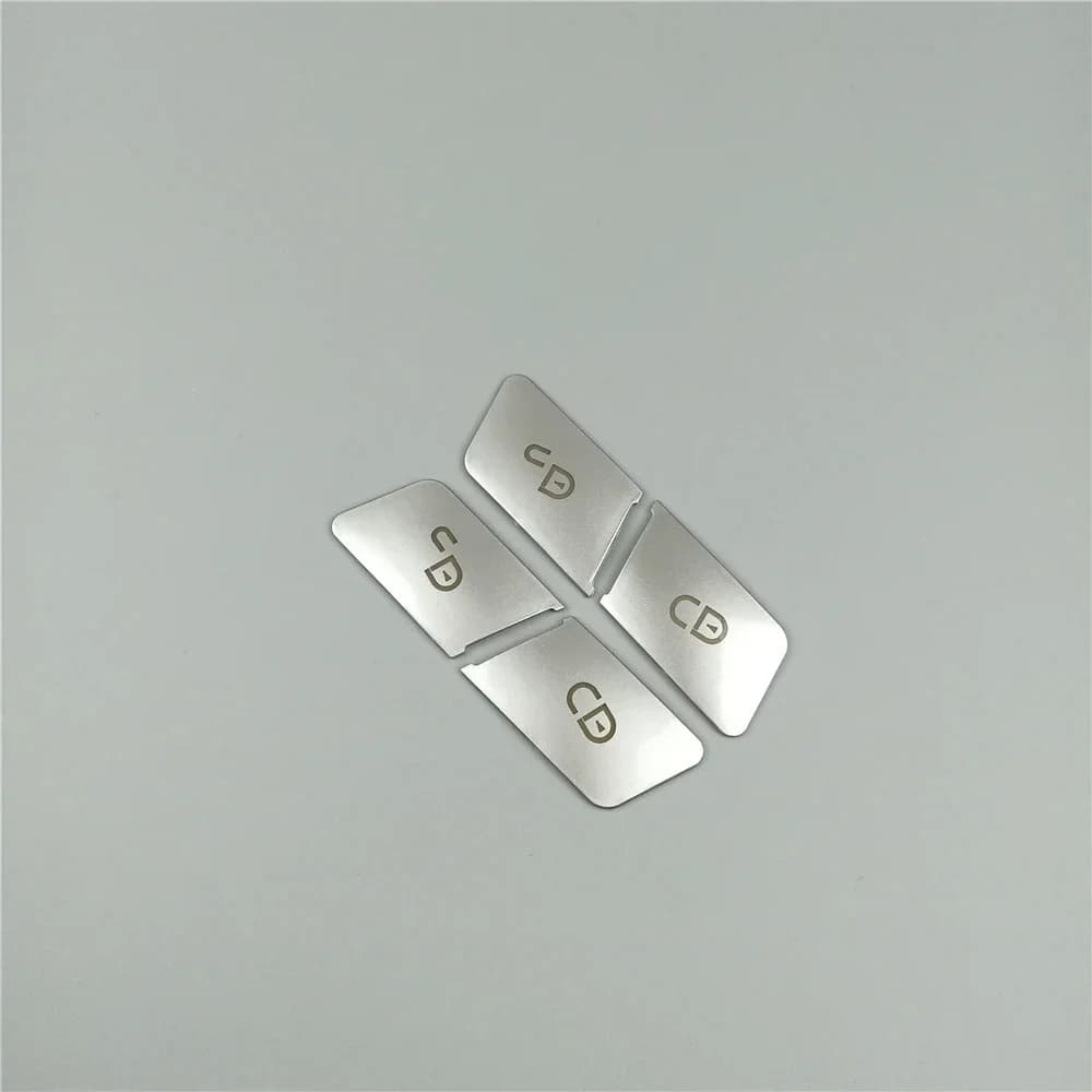 4pcs Car Door Unlock Buttons Sequins Decoration Cover Trim for Mercedes Benz GLA CLA GLK GLE CLS ML GL A B C E class