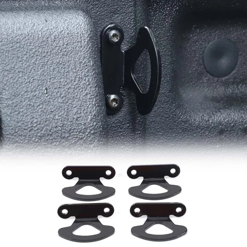 For Ford Maverick 2022+ carbon steel Tie Down Anchor for Pickup Truck Bed Cargo Box Hook Rope Fixed Buckle Accessories 4 Pcs