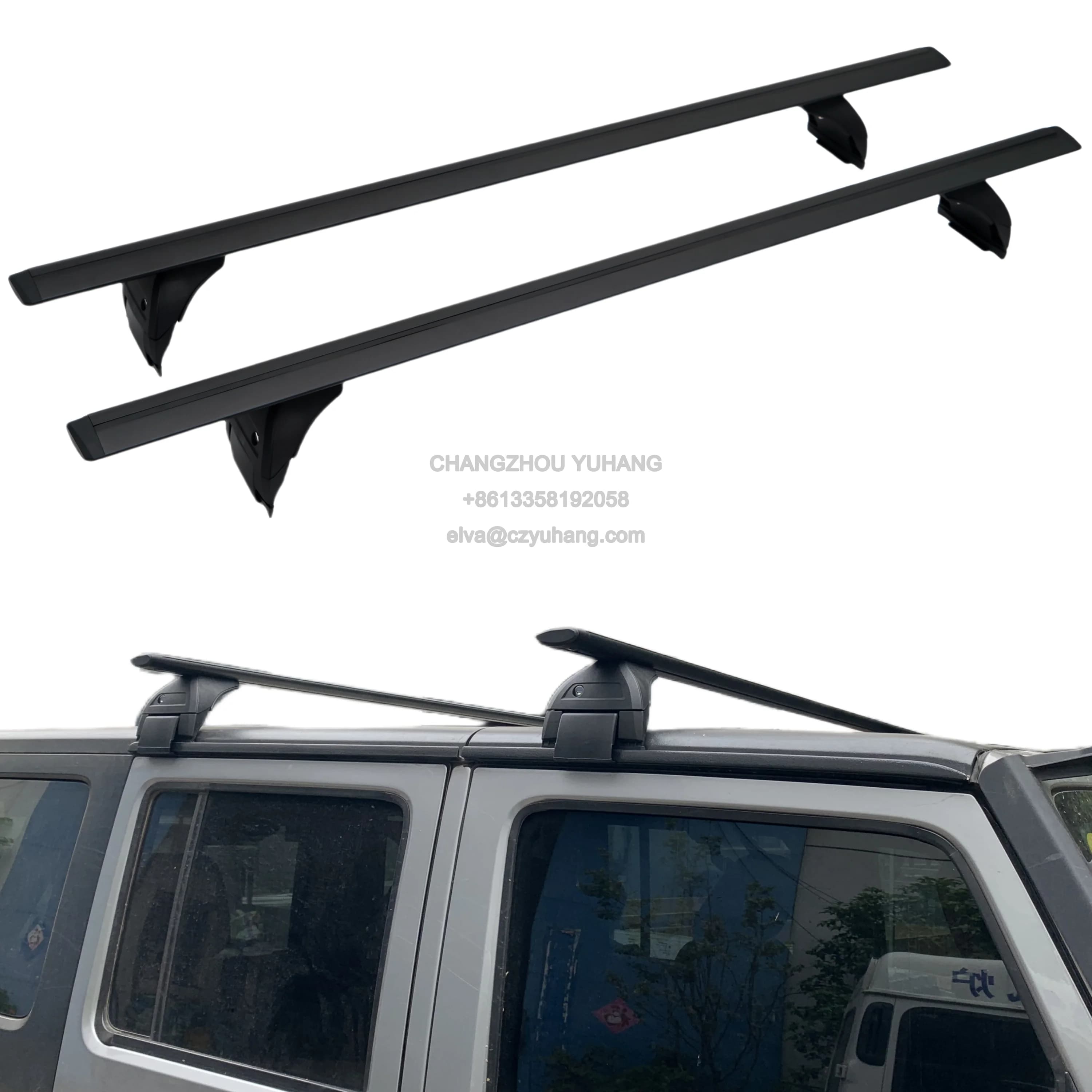 Car Roof Racks Cross Bar For Jeep Wrangler JK/JL 2007-2025 Cross Bars Luggage Rack Cargo Carrier Roof Rack YH-B-003A
