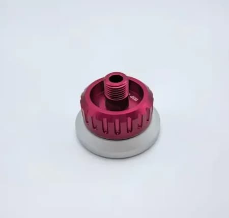 NEW Vacuum valve nozzle Self Sealing Metal Vacuum Valve Nozzle, Reusable Vacuum Bag Connector, Red Base