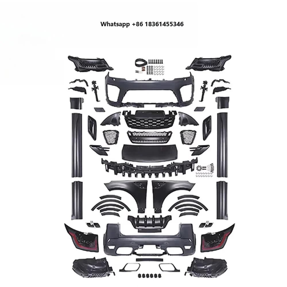 For Sport 2014 up Sport 2018 SVR Black Support OEM ODM Car Accessories Auto Parts Body Kit
