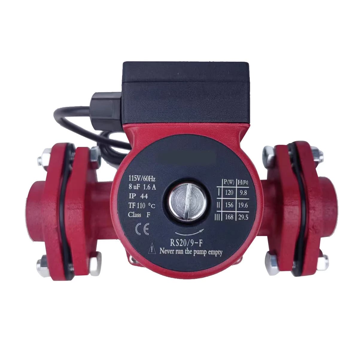 Household 3-speed cast iron circulating pump floor heating solar water heater system booster pump pipeline water circulator