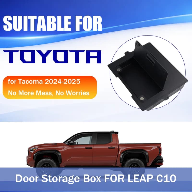 Suitable for Toyota 24-25 Tacoma armrest box hidden cover Tacoma central control storage box car interior