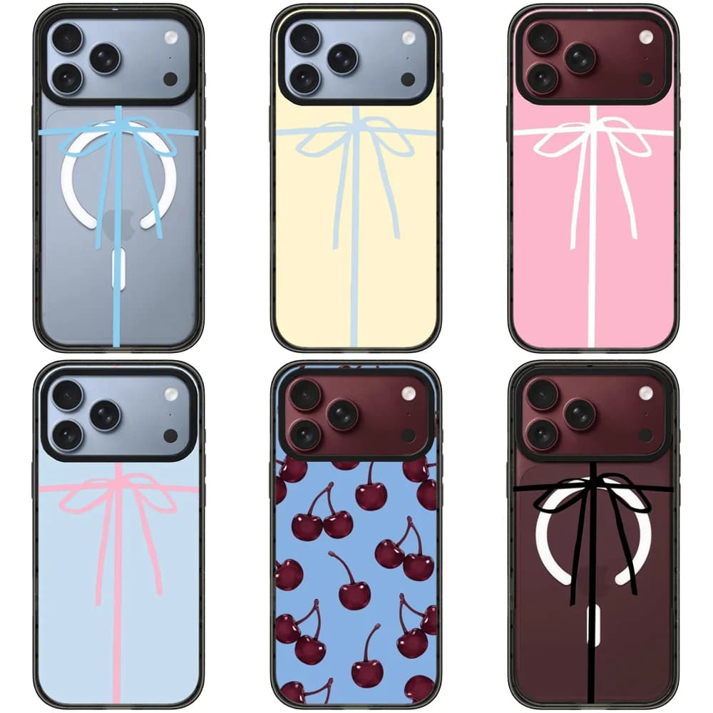 6091620 Impact Black Border Magnetic Case: Compatible with IPhone 18 17 16 15 14 13 Pro Max 17 Air
