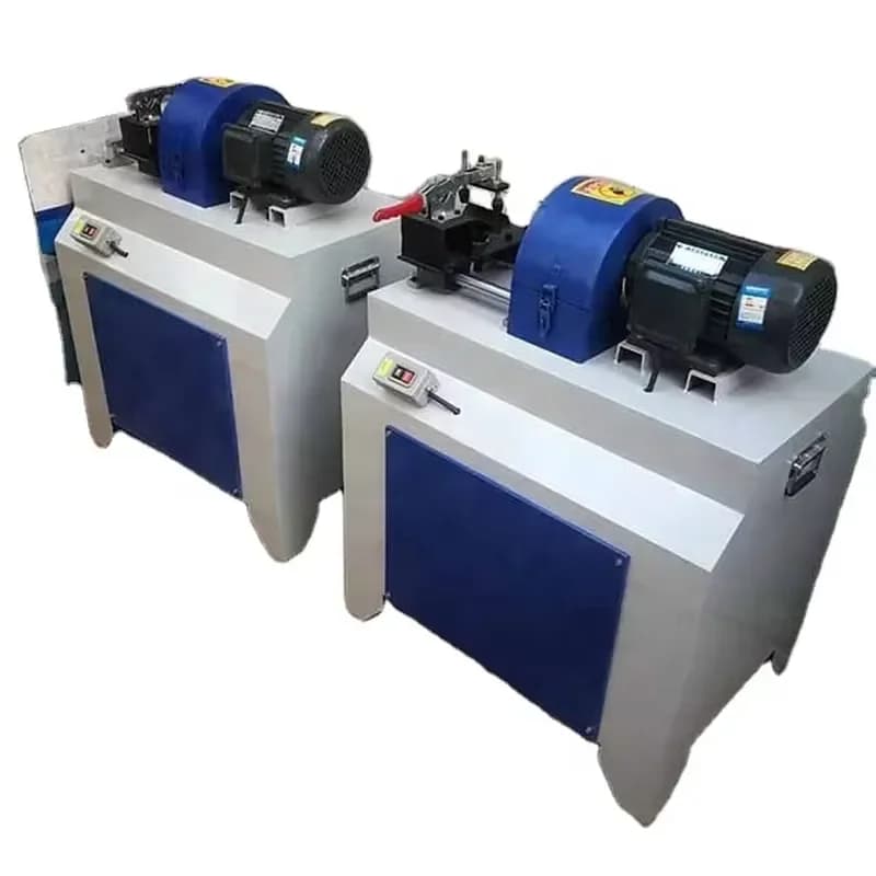 CE Certification Woodworking Machinery Round Wooden Stick Sharpening Machine Wooden Mop Rod Inverted Circle Equipment