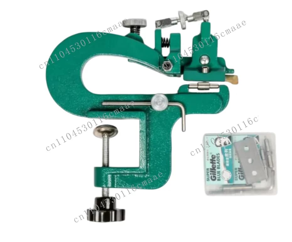 Automatic equal-edge round-layered leather peeling and trimming machine for shoes manual options in footwear production