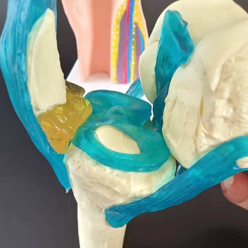 Human Knee Joint Meniscus Structure Model Anatomy Teaching Demonstration Tool