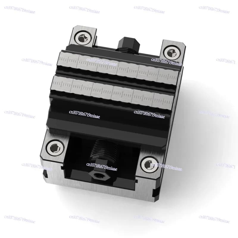Four or five axis fixture, self-centering vice, front and back quick clamping two inches 3 4 5 6 7 8 inches