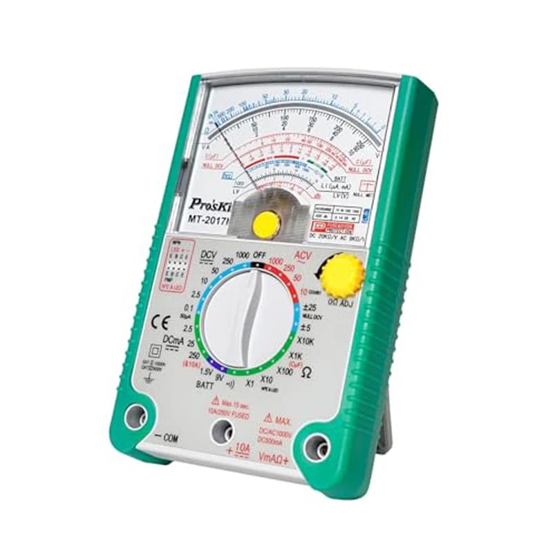 MT-2017N Protective Function Analog Multimeter Voltmeter Resistance Testers Ammeter Multi Tester AC DC DMM Capacitor Tester NCV