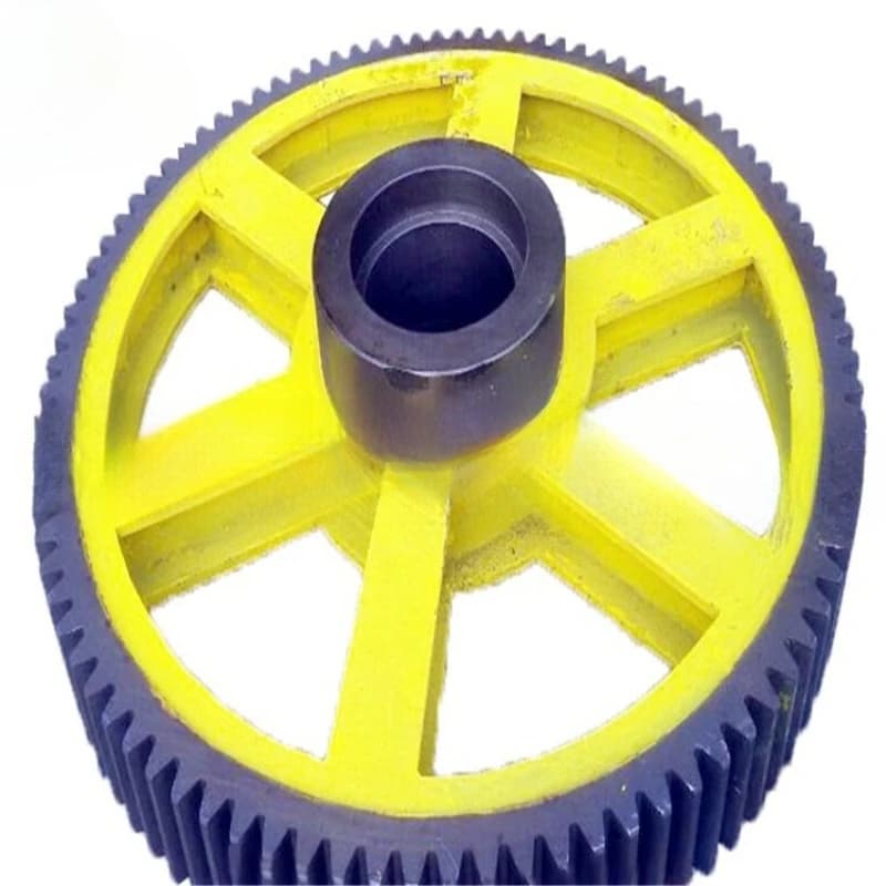 2500 gray cast iron shearing machine large gear, shearing machine accessories