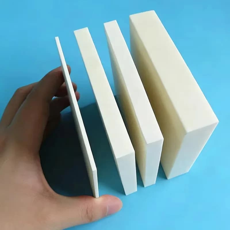 High Temp 99 Alumina Ceramic Sheet 32x100x3mm Custom Insulated Corundum Substrate