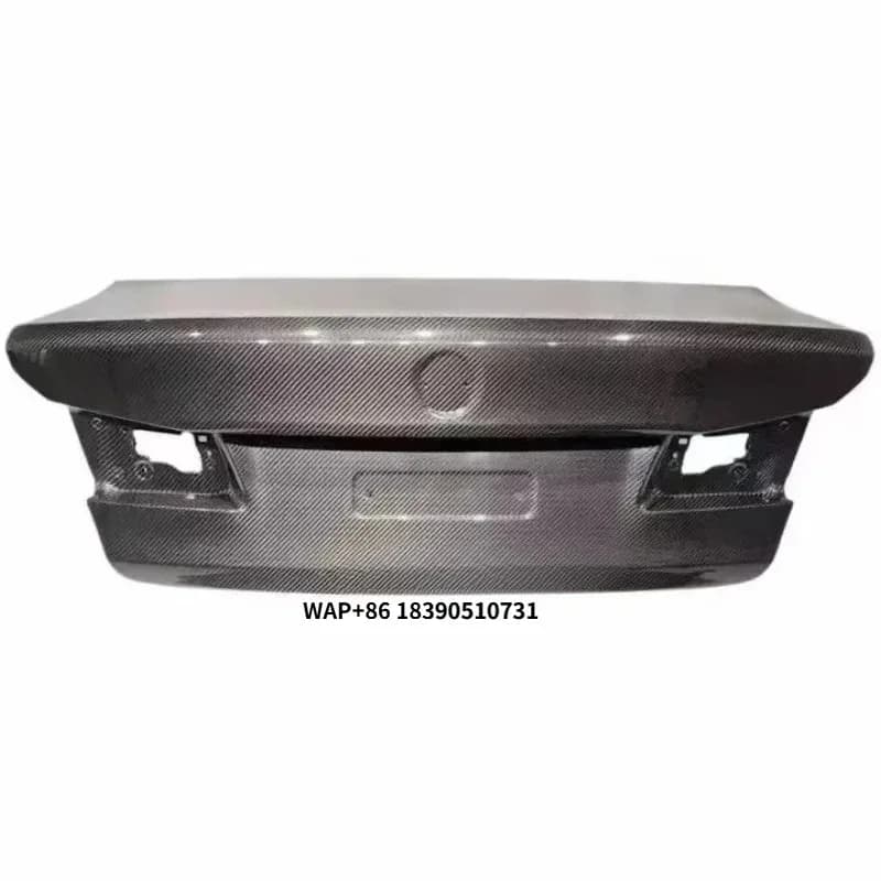 OEM Style Dry Carbon Fiber Rear Trunk Cover for M5 G30 F90