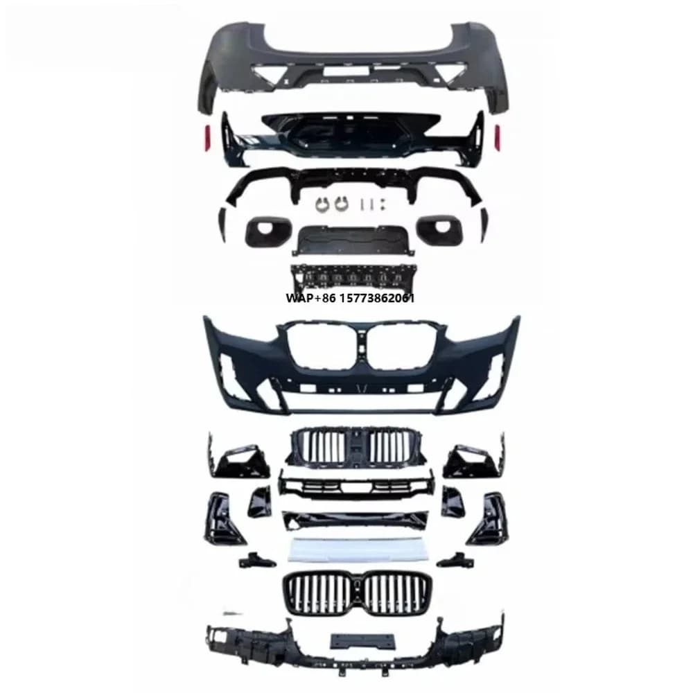 Body Kit Suitable for 19-21 X4 G02 Modified 22 Models X4 MT Front Bumper, Grille, Rear Bumper Car Accessories
