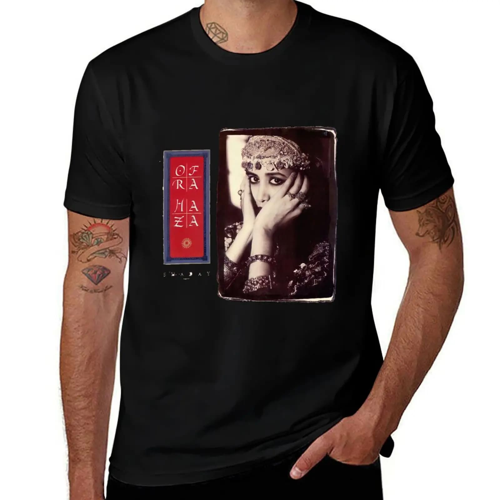 Ofra haza shaday T-Shirt Simple Print Design T-Shirt