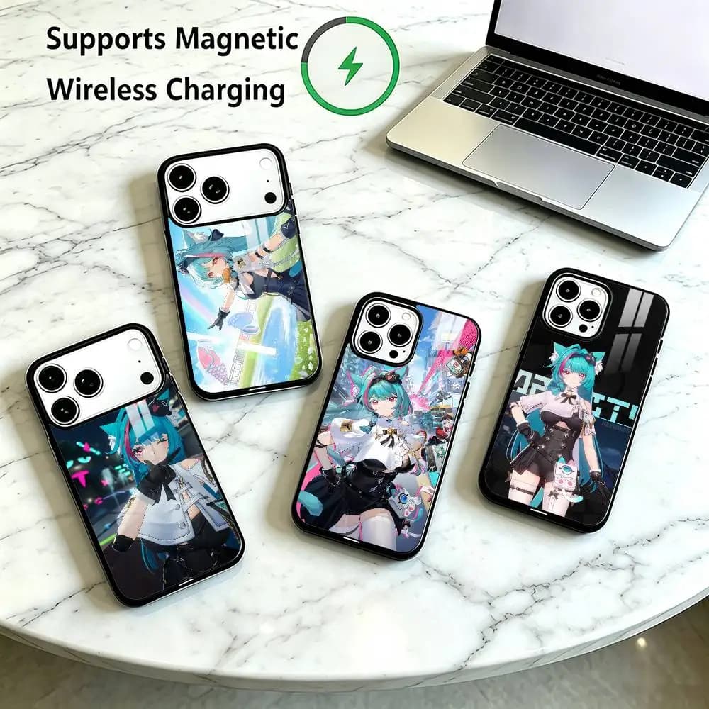 NTE Neverness to Everness  Phone Case For iPhone18 17,16,15,14,13,12,11 Plus,Pro Allows magnetic wireless charging