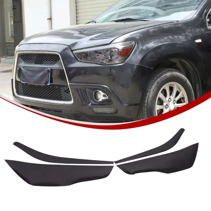 For Mitsubishi ASX 2011-2018 TPU Black Car Car Headlight Film Decorative Sticker Car Protection Modification Accessories