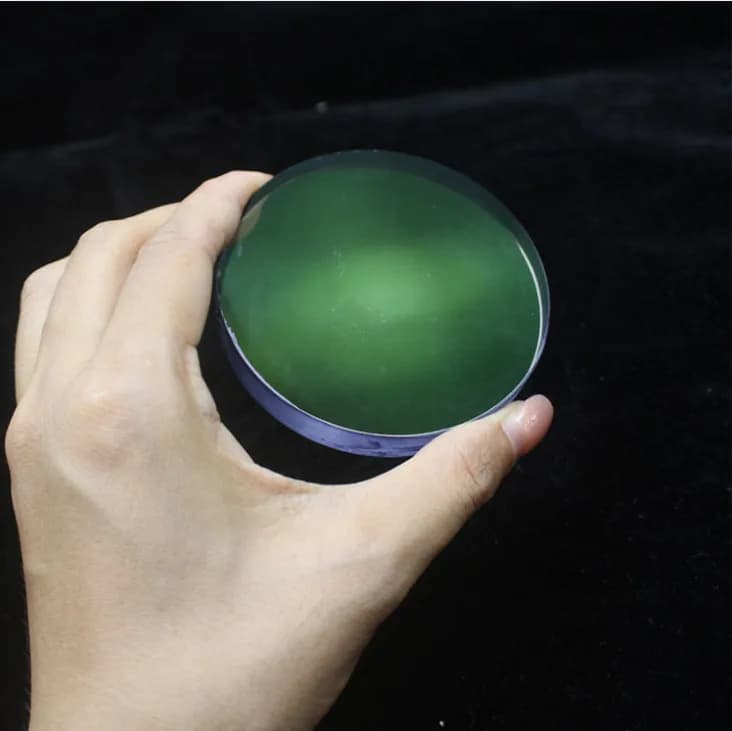 1PCS DIY Astronomical Telescope Objective 73mm Cement Green Film Lens Focal 400mm Lenses
