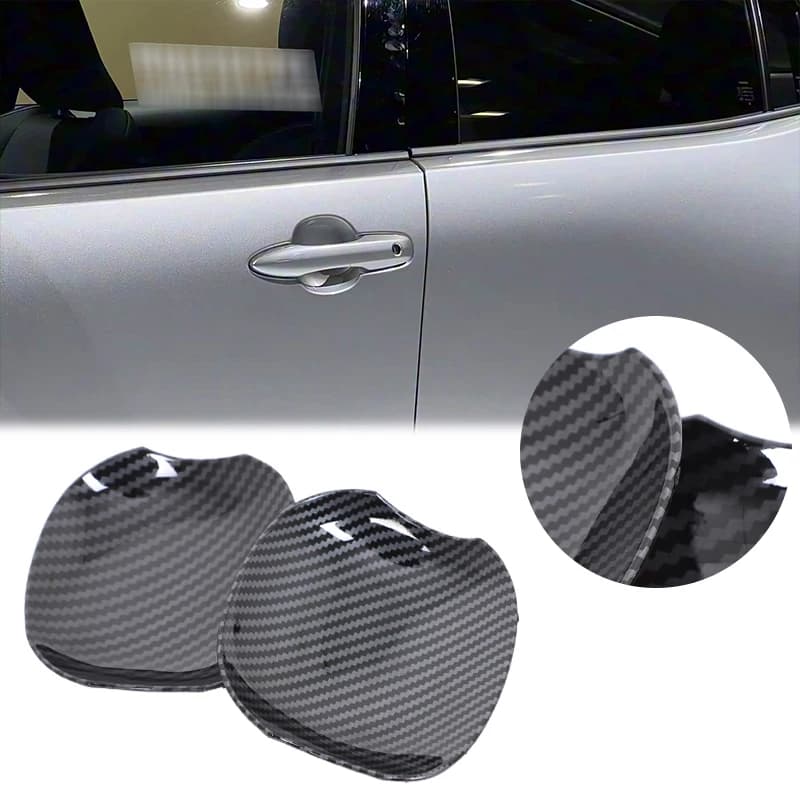 For Toyota Prius 60 Series 2023+ ABS carbon fiber car front door outer door bowl decorative sticker car protection accessories
