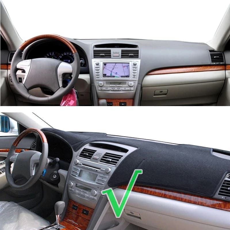 For Toyota Camry XV40 Aurion 2007-2010 2011 Car Dashboard Cover Dash Mat Pad Sunshade Protect Carpet Cushion Anti-UV Accessories