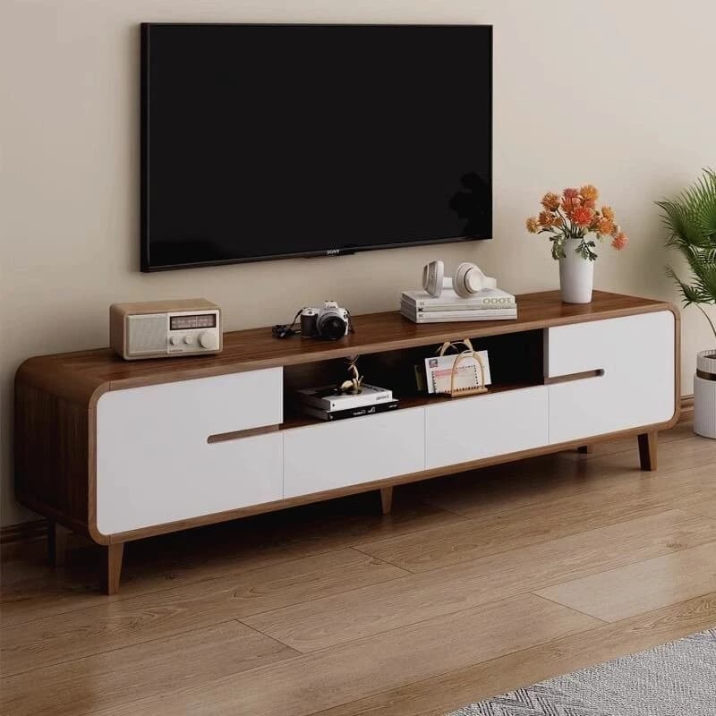 small apartment home TV cabinet living room simpl modern wood TV cabinet practical design fernseher schrank Organizer furniture