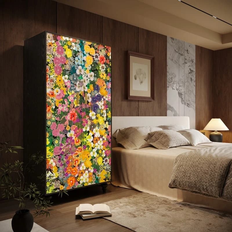 Small Modern Wardrobe Jewelry Cube Living Room Partitions Storage Organizer Wardrobe Cabinet Makeup Muebles Trendy Furniture