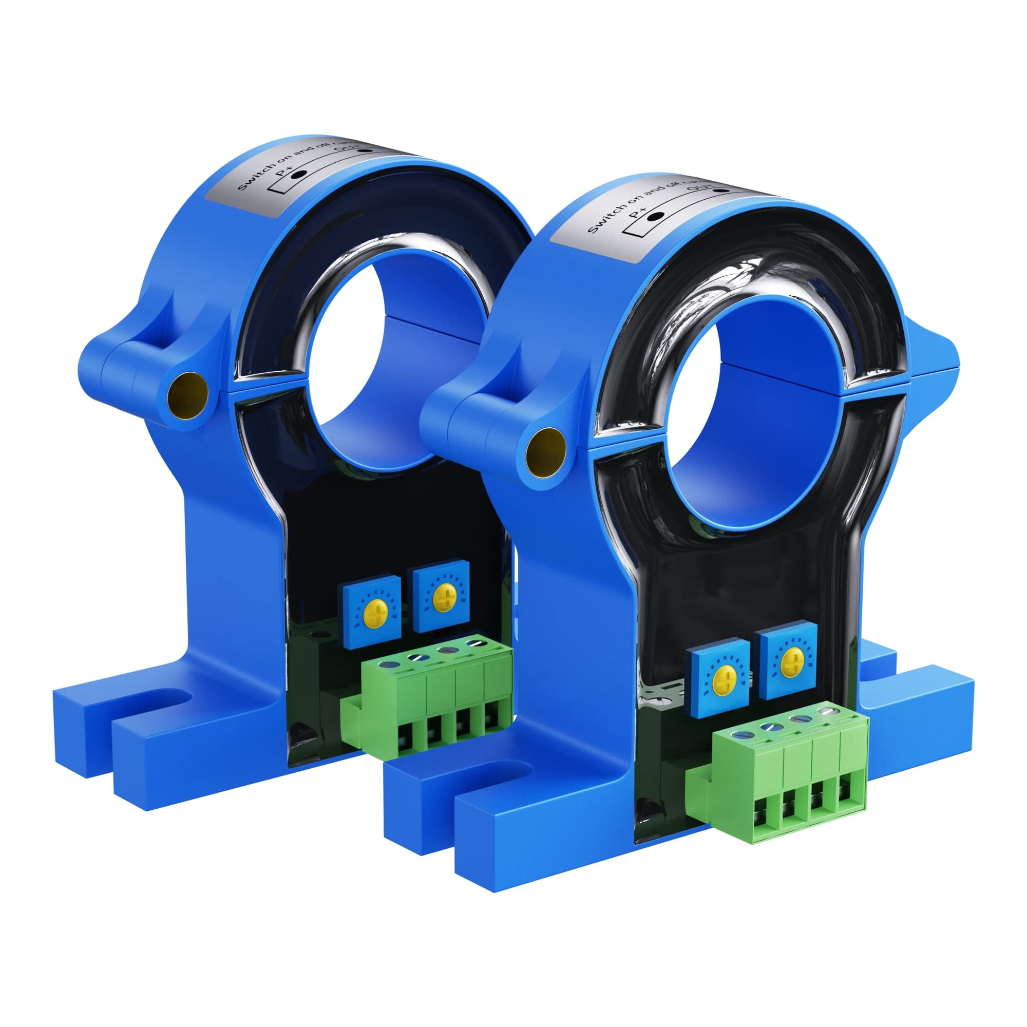 High Precision RS485 Hall Effect Current Sensor 25mm Hole Analog Current Signal Transmitter 0-500A 0-1000A 0-20mA 4-20mA 0-10V