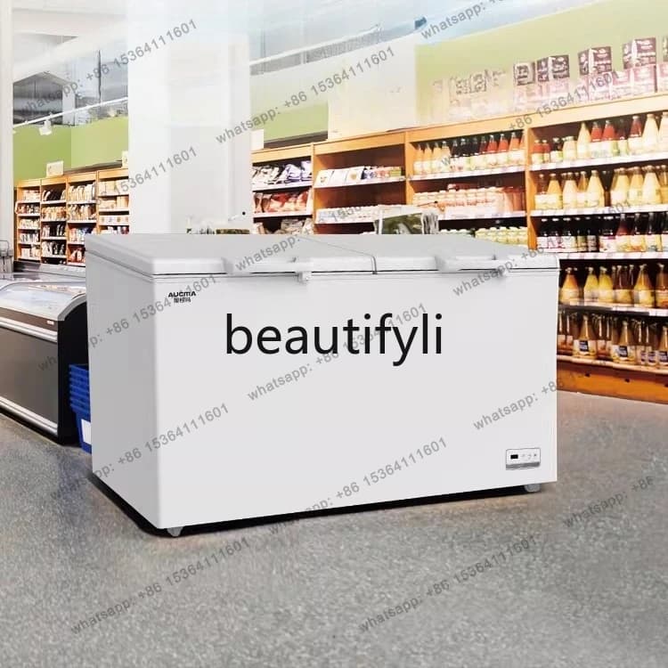 Commercial Large Capacity Freezer Quick Freezing Horizontal Refrigerated Freezer -40 Degree Ultra Low Temperature Freezer