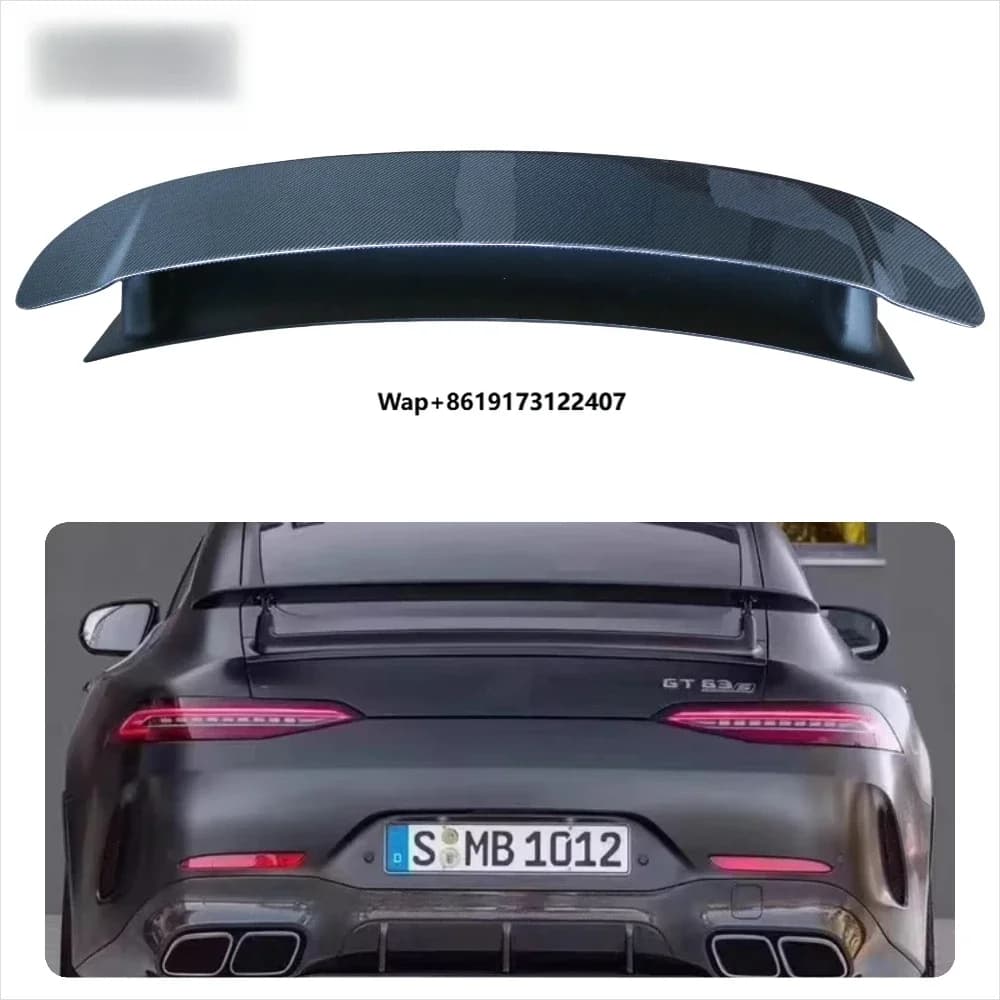 For  GT 4 Door GT50 GT53 GT63 Use Rear Wing EME Style Carbon Fiber Spoiler Perfect Fit Brand New Body Kits