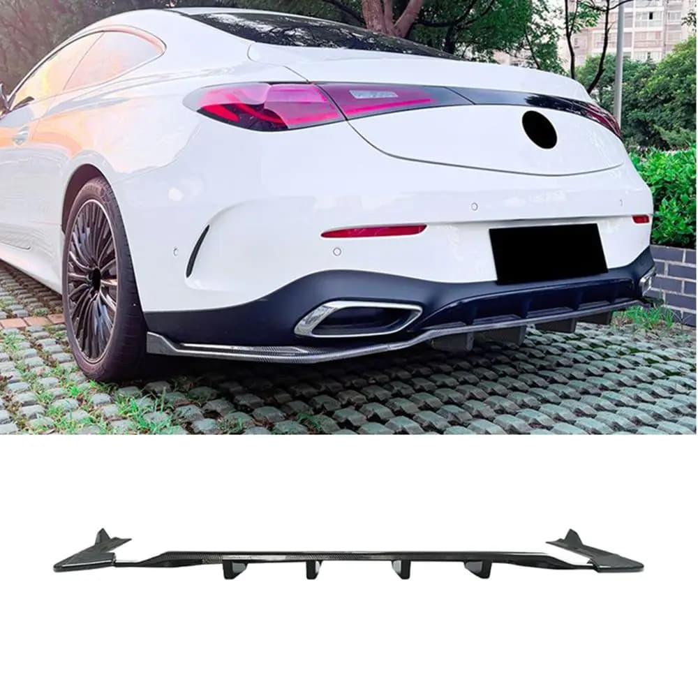 FOR Mercedes Benz CLE C236 AMG Line 2024 Rear Bumper Bracket Spoiler Lip Boot Lower Splitter